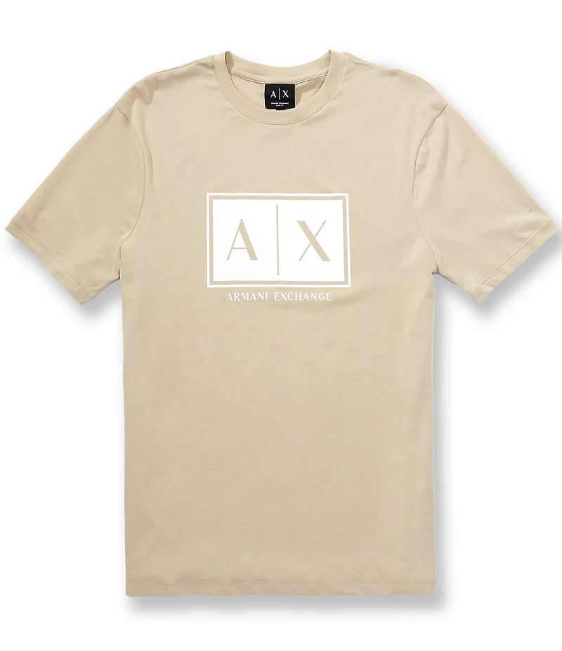 Armani Exchange Capsule Box Logo Short Sleeve T-Shirt