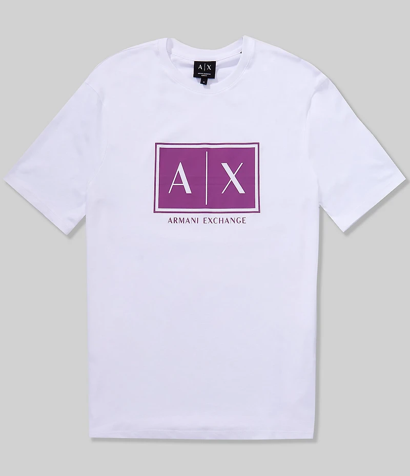 Armani Exchange Capsule Box Logo Short Sleeve T-Shirt