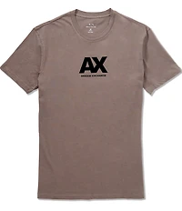 Armani Exchange Center Chest Logo Short Sleeve T-Shirt