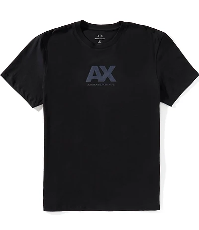 Armani Exchange Center Chest Logo Short Sleeve T-Shirt