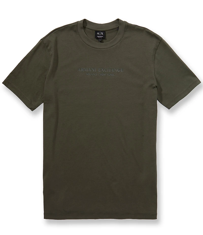 Armani Exchange Center Logo Short Sleeve T-Shirt
