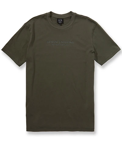 Armani Exchange Center Logo Short Sleeve T-Shirt