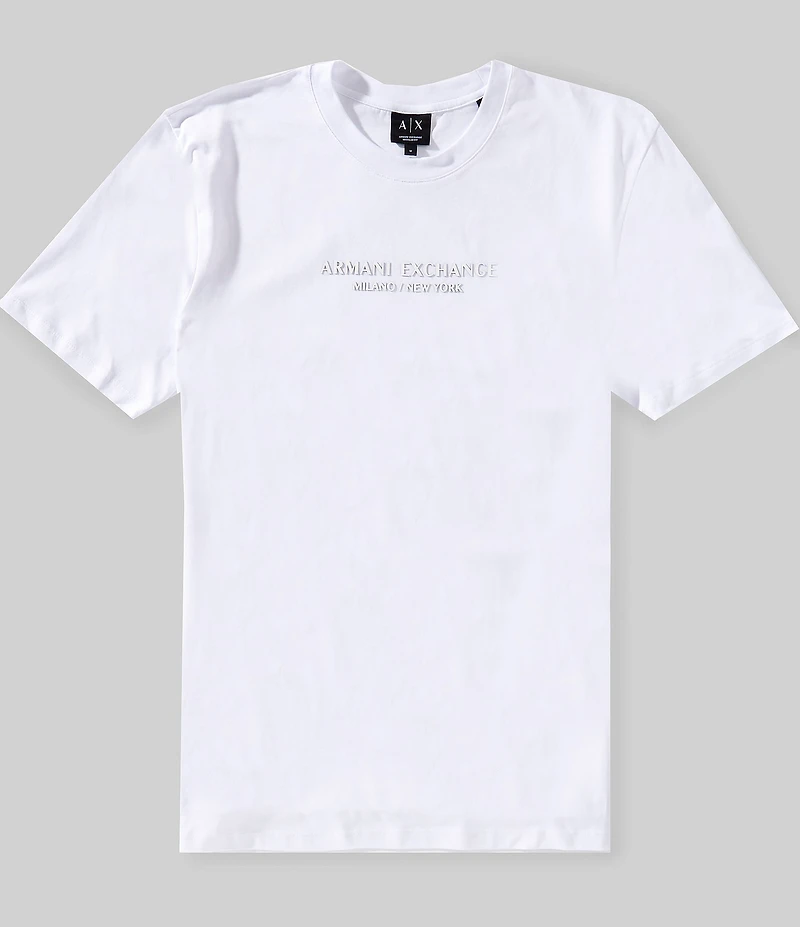Armani Exchange Center Logo Short Sleeve T-Shirt