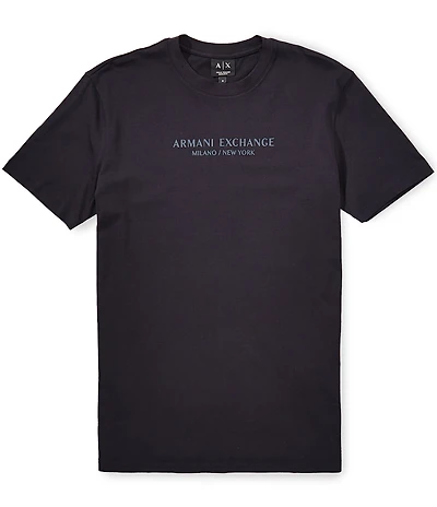 Armani Exchange Center Logo Short Sleeve T-Shirt