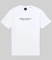 Armani Exchange Center Logo Short Sleeve T-Shirt