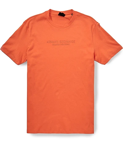 Armani Exchange Center Logo Short Sleeve T-Shirt