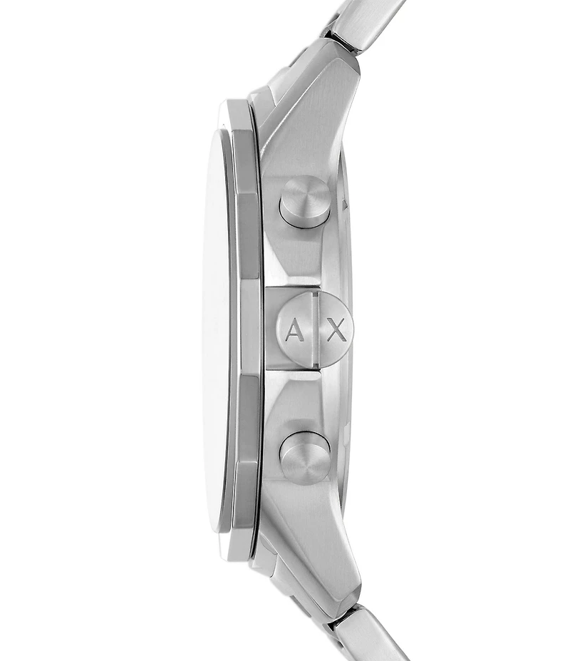 Armani Exchange Men's Chronograph Stainless Steel Bracelet Watch