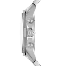 Armani Exchange Men's Chronograph Stainless Steel Bracelet Watch