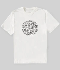 Armani Exchange Circle Graphic Short Sleeve T-Shirt