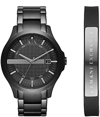 Armani Exchange Dress Watch Bracelet Gift Set