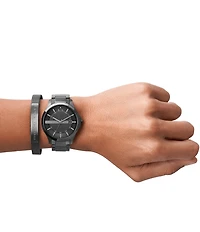 Armani Exchange Dress Watch Bracelet Gift Set