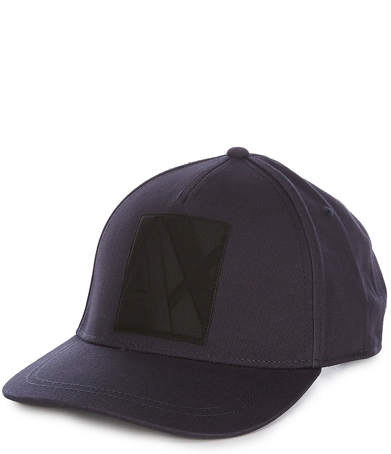 Armani Exchange Embossed Logo Patch Baseball Hat