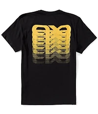 Armani Exchange Faded Logo Short Sleeve T-Shirt