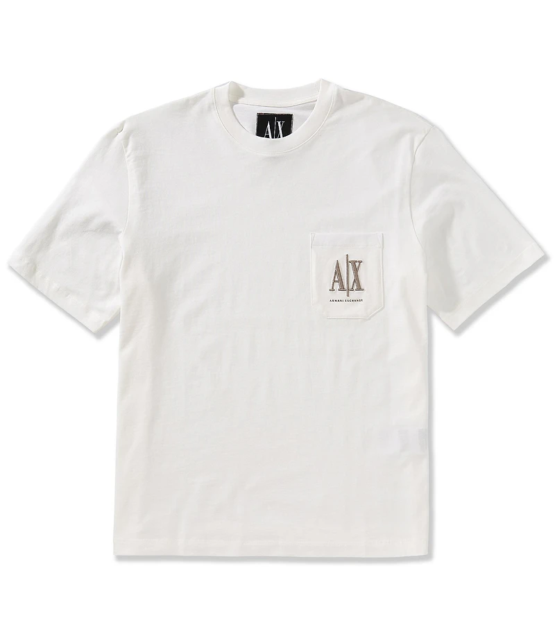 Armani Exchange Icon Pocket Logo Short Sleeve T-Shirt