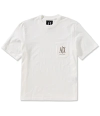 Armani Exchange Icon Pocket Logo Short Sleeve T-Shirt