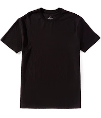 Armani Exchange Jacquard Allover Logo Short Sleeve T-Shirt