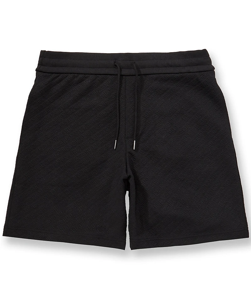 Armani Exchange Bermuda Jacquard Stretch 8#double; Inseam Shorts