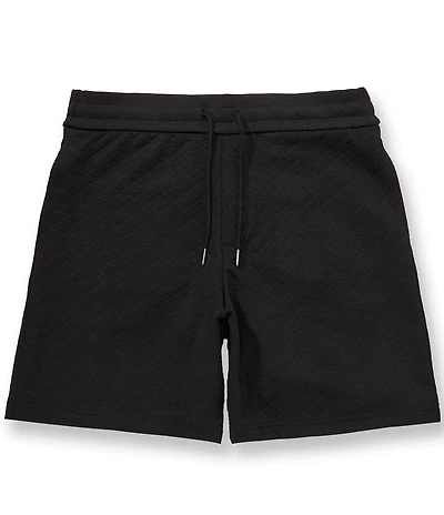Armani Exchange Bermuda Jacquard Stretch 8#double; Inseam Shorts