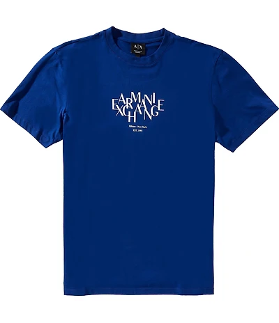 Armani Exchange Large Wording Short Sleeve T-Shirt