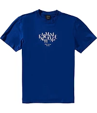 Armani Exchange Large Wording Short Sleeve T-Shirt