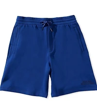 Armani Exchange Logo Fleece 8#double; Inseam Shorts