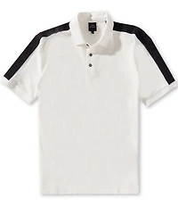 Armani Exchange Logo Tape Short Sleeve Polo Shirt