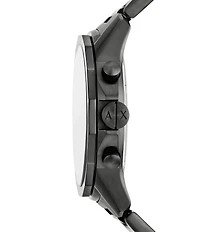 Armani Exchange Men's Banks Chronograph Stainless Steel Bracelet Watch Gift Set