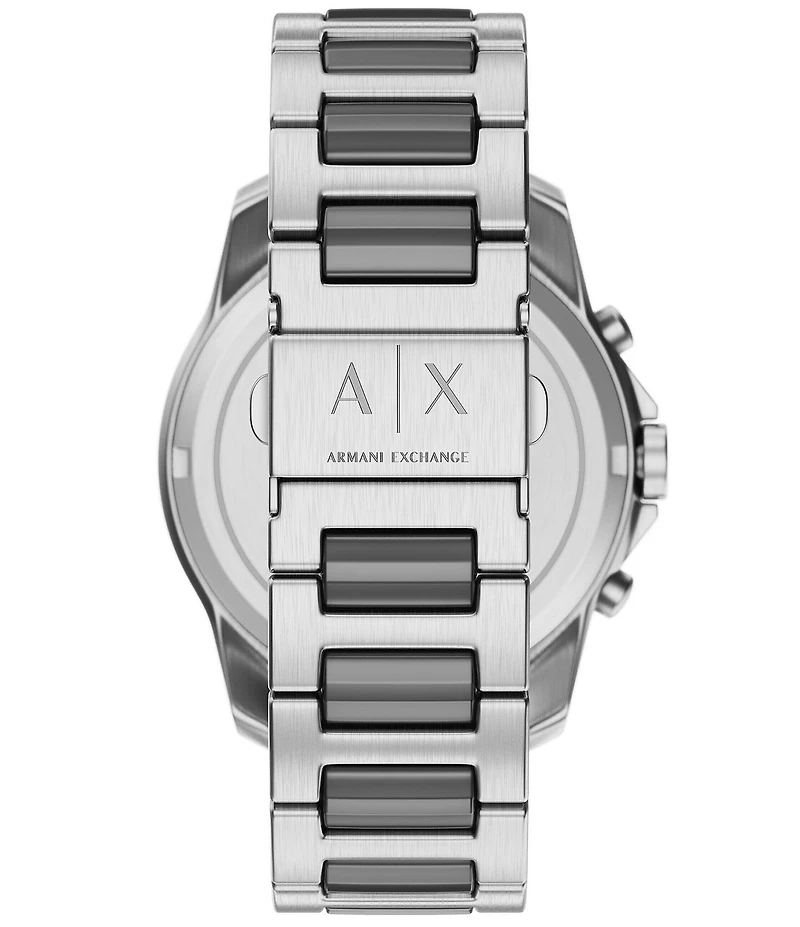 Armani Exchange Men's Banks Rd. Quartz Chronograph Two-Tone Stainless Steel Bracelet Watch
