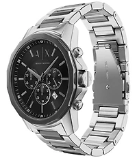 Armani Exchange Men's Banks Rd. Quartz Chronograph Two-Tone Stainless Steel Bracelet Watch