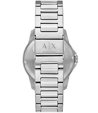 Armani Exchange Men's Banks Rd. Three-Hand Stainless Steel Bracelet Watch