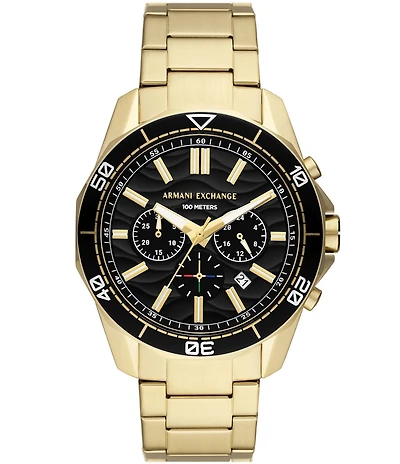 Armani Exchange Men's Chronograph Stainless Steel Watch