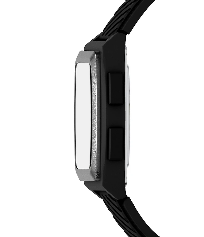 Armani Exchange Men's Digital Silicone Strap Watch