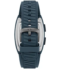 Armani Exchange Men's Digital Silicone Strap Watch