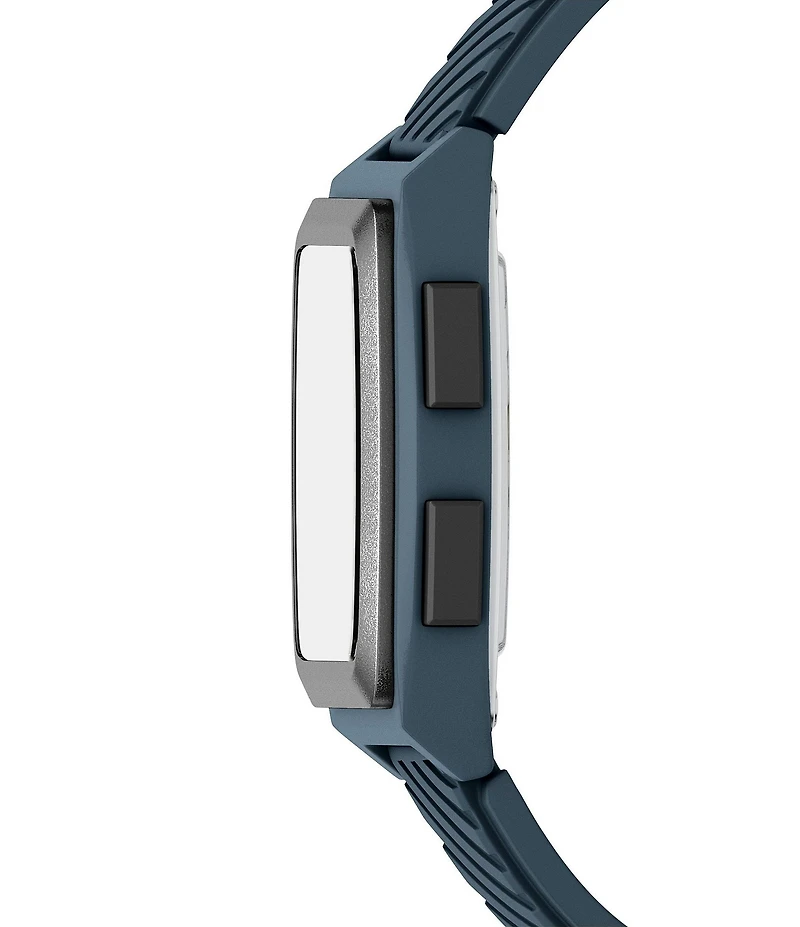 Armani Exchange Men's Digital Silicone Strap Watch