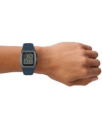 Armani Exchange Men's Digital Silicone Strap Watch