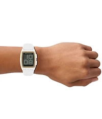 Armani Exchange Men's Digital Silicone Strap Watch