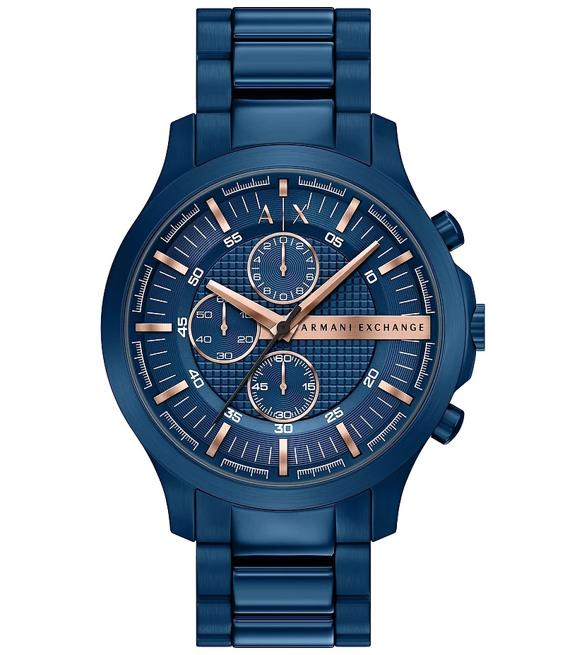 Armani Exchange Men's Hamilton Chronograph Stainless Steel Bracelet Watch