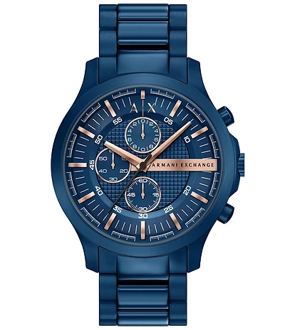 Armani Exchange Men's Hamilton Chronograph Stainless Steel Bracelet Watch