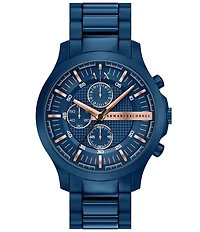 Armani Exchange Men's Hamilton Chronograph Stainless Steel Bracelet Watch