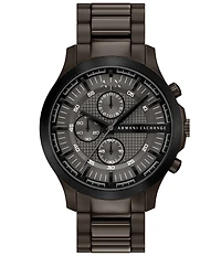Armani Exchange Men's Hamilton Chronograph Stainless Steel Bracelet Watch