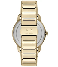 Armani Exchange Men's Lexon Quartz Three-Hand Stainless Steel Bracelet Watch