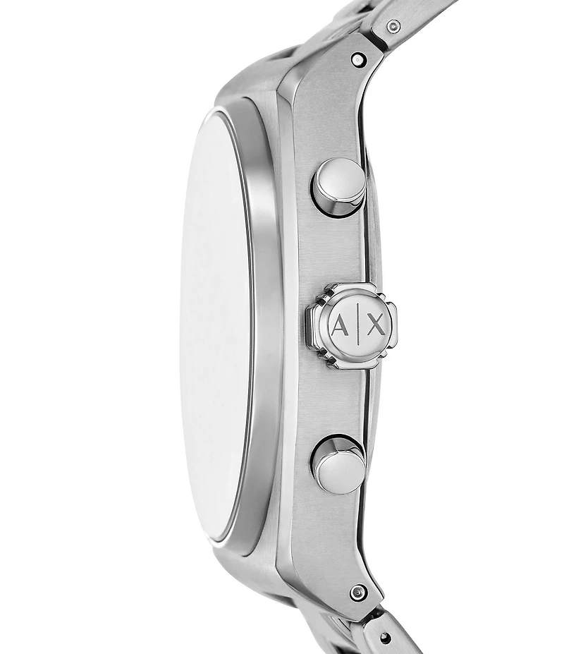 Armani Exchange Men's Oliver Quartz Chronograph Stainless Steel Bracelet Watch