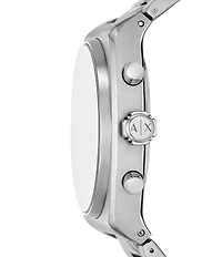 Armani Exchange Men's Oliver Quartz Chronograph Stainless Steel Bracelet Watch