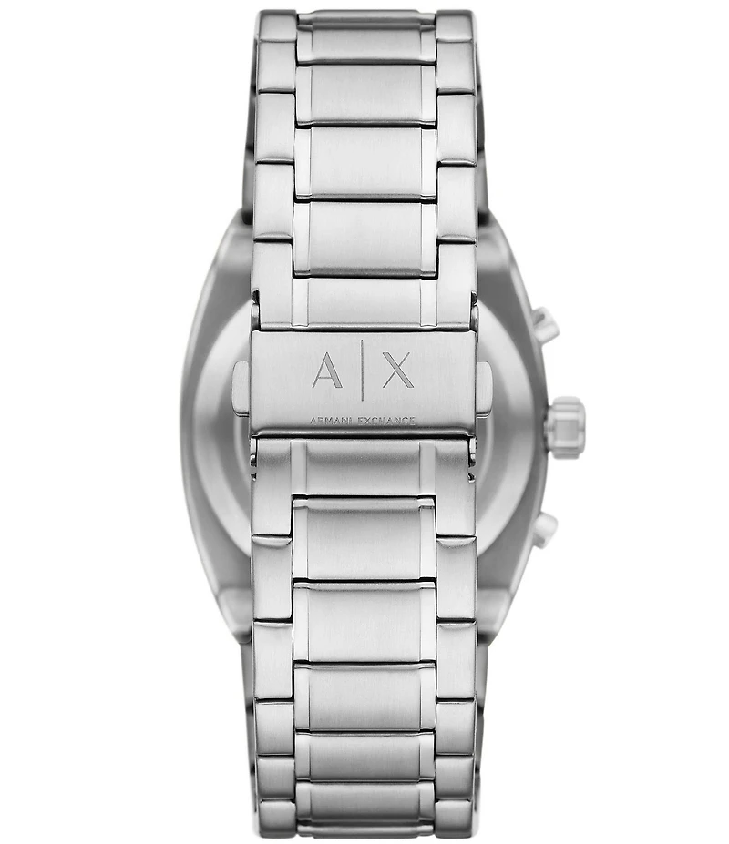 Armani Exchange Men's Oliver Quartz Chronograph Stainless Steel Bracelet Watch