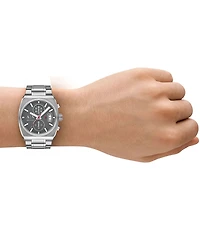 Armani Exchange Men's Oliver Quartz Chronograph Stainless Steel Bracelet Watch