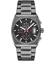 Armani Exchange Men's Oliver Quartz Chronograph Stainless Steel Bracelet Watch