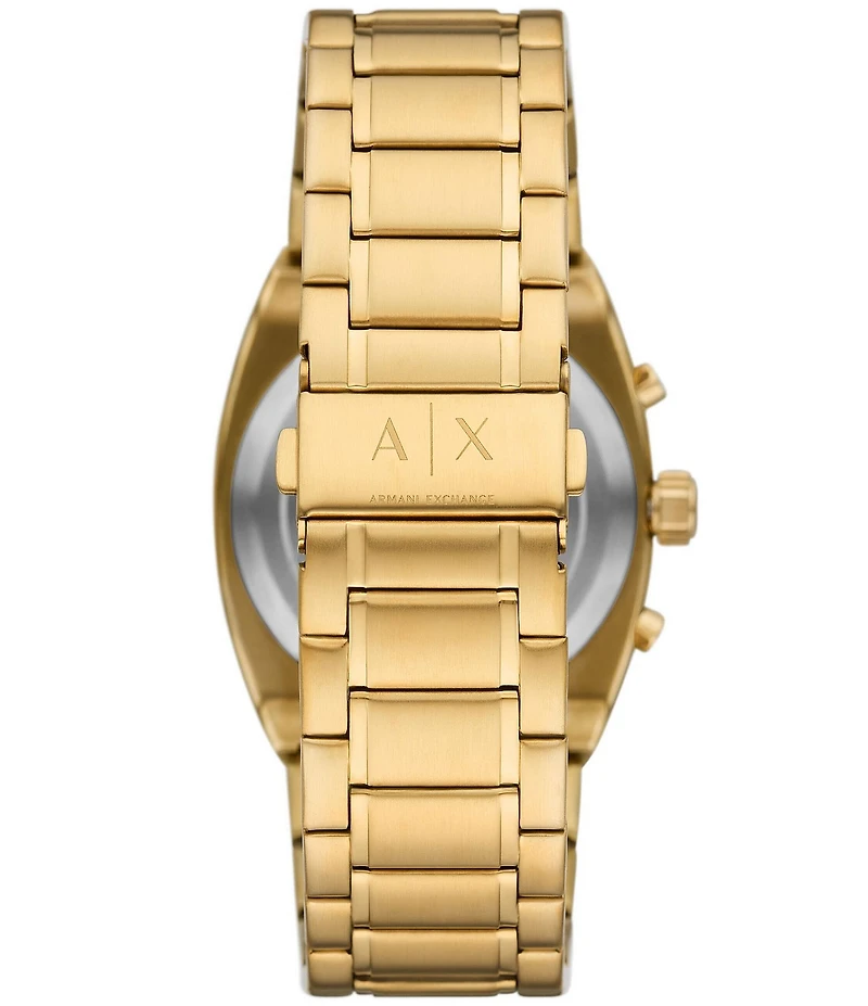 Armani Exchange Men's Oliver Quartz Chronograph Stainless Steel Bracelet Watch