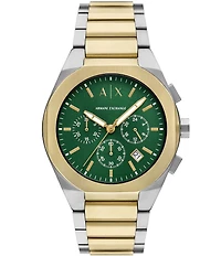 Armani Exchange Men's Rafael Chronograph Stainless Steel Bracelet Watch