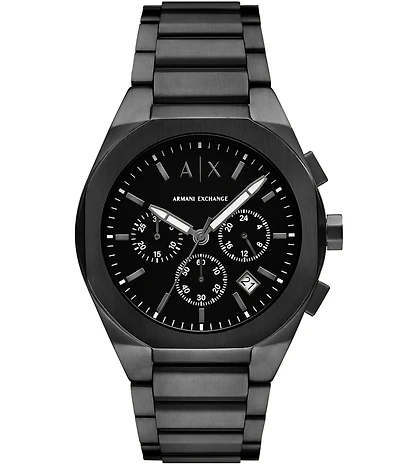Armani Exchange Men's Rafael Chronograph Stainless Steel Bracelet Watch
