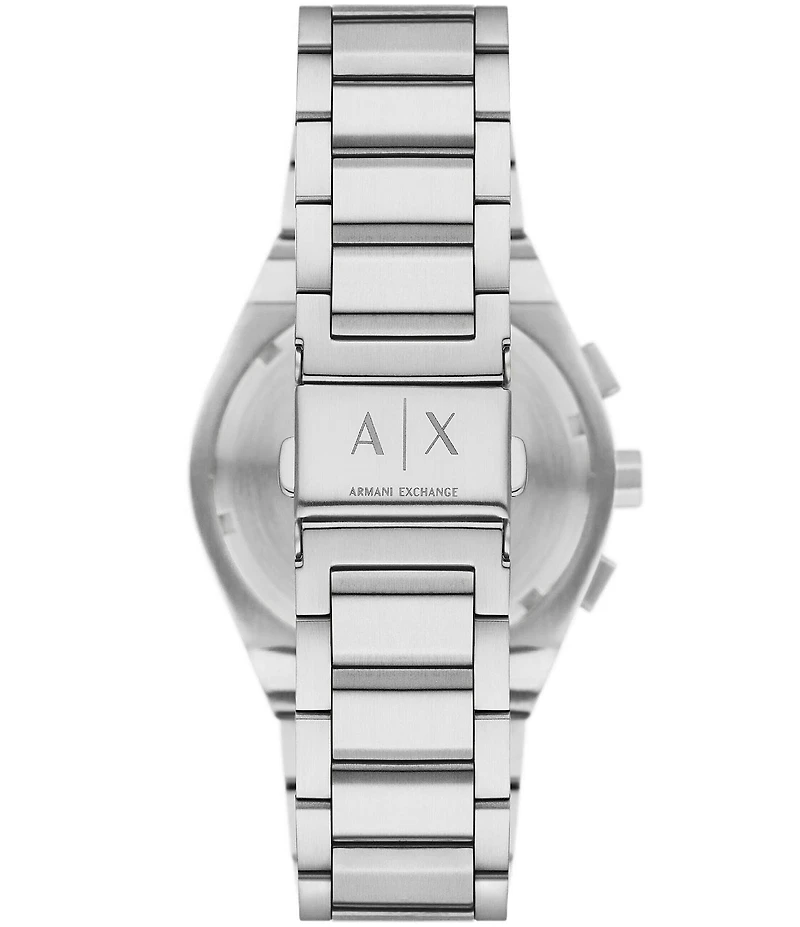Armani Exchange Men's Rafael Rd. Chronograph Stainless Steel Bracelet Watch